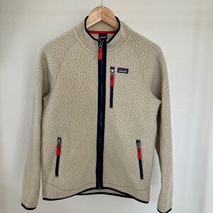 Patagonia Retro Pile Fleece Jacket Kids Size XXL Works for Woman Size S